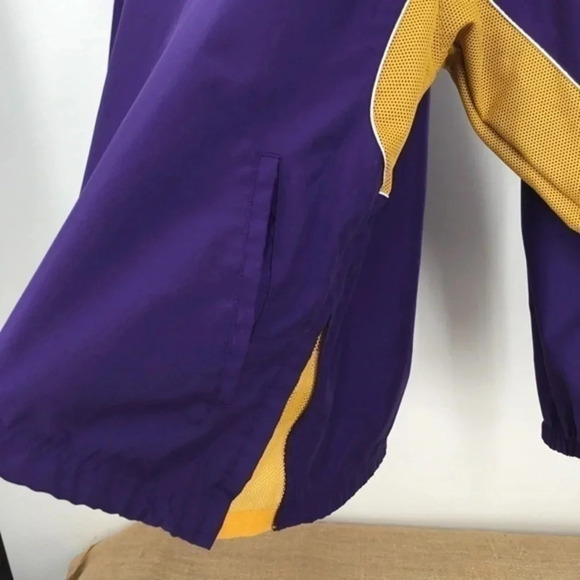 Red Oak LSU Men’s 1/4 Zip Pullover Vented Jacket - Picture 5 of 7